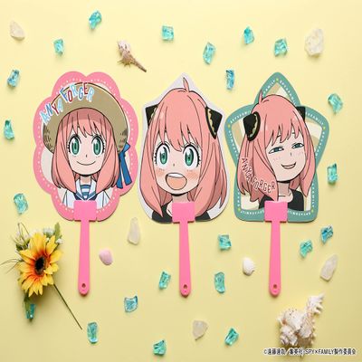 Ensky SPY x FAMILY Die Cut Fan Set