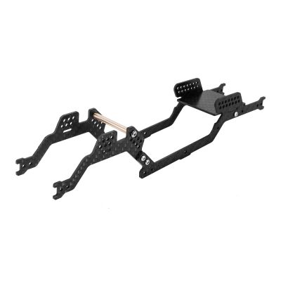 INJORA Carbon Fiber Chassis Kit LCG Frame Girder for TRX4M Bronco 1/18 RC Crawler Upgrade