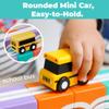 QBI Magnetic Blocks STEM Toys for Toddlers Aged 1+ Year Old Boys & Girls3D Colorful Magnetic Building Blocks with School BusMagnet Block for KidsEducational & Montessori Preschool Kids Toy (13PCS) view 3