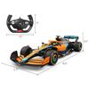 RASTAR McLaren MCL36 Formula 1 Race RC Car 1/12 Scale McLaren F1 Remote Control Toy Car view 4