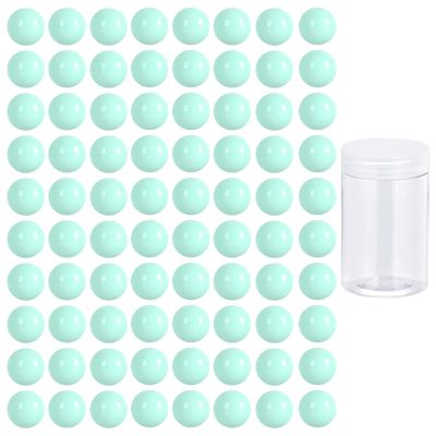 Witlans 80pcs Chinese Checker Game Replacement Balls,14mm Acrylic Balls for Aggravation Game,Traditional Marbles Games (PowderBlue)