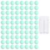 Witlans 80pcs Chinese Checker Game Replacement Balls,14mm Acrylic Balls for Aggravation Game,Traditional Marbles Games (PowderBlue) view 1