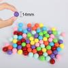 Witlans 80pcs Chinese Checker Game Replacement Balls,14mm Acrylic Balls for Aggravation Game,Traditional Marbles Games (PowderBlue) view 3