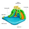 KOTEK Inflatable Water Slide, 6 in 1 Water Park Waterslide Inflatables with Climbing Wall, 2 Long Slides, Splash Pool & Ball Hoop, Outdoor Blow up Water Slides for Kids Backyard Fun (Without Blower) view 3