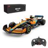 RASTAR McLaren Formula 1 Race Toy Car 2022, 1:18 F1 McLaren MCL36 Remote Control Car Model Vehicle Lando Norris + Daniel Ricciardo Drive to Survive view 1