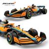 RASTAR McLaren Formula 1 Race Toy Car 2022, 1:18 F1 McLaren MCL36 Remote Control Car Model Vehicle Lando Norris + Daniel Ricciardo Drive to Survive view 3