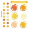 12 Pcs Boho Sun Garland First Trip Around The Sun Party Decorations Muted Sun Banner Kit Hippie Hanging Swirl for Aesthetic Indoor Outdoor 1st Birthday Baby Shower Girl Boy Favor Party Supplies Decor view 2
