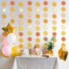 12 Pcs Boho Sun Garland First Trip Around The Sun Party Decorations Muted Sun Banner Kit Hippie Hanging Swirl for Aesthetic Indoor Outdoor 1st Birthday Baby Shower Girl Boy Favor Party Supplies Decor view 4