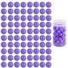 Witlans 80pcs Chinese Checker Game Replacement Balls,14mm Acrylic Balls for Aggravation Game,Traditional Marbles Games (Violet) view 1