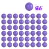 Witlans 80pcs Chinese Checker Game Replacement Balls,14mm Acrylic Balls for Aggravation Game,Traditional Marbles Games (Violet) view 2