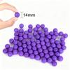 Witlans 80pcs Chinese Checker Game Replacement Balls,14mm Acrylic Balls for Aggravation Game,Traditional Marbles Games (Violet) view 3
