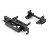 1/10 RC Crawler Car Land Cruiser LC80 ABS Interior Body Mount Roof Rack Bull Bar Bumper Snorkel LED Lights for SCX10 TRX4 Redcat (SCX10 Body Mount) view 1