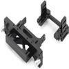 1/10 RC Crawler Car Land Cruiser LC80 ABS Interior Body Mount Roof Rack Bull Bar Bumper Snorkel LED Lights for SCX10 TRX4 Redcat (SCX10 Body Mount) view 4