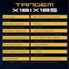 NOBRIM Tandem X18S Transmitter Color Touch-Screen Displays FCC Controller for RC Aircraft Model (Blue) view 4