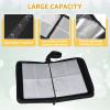 Bebomne Basketball Card Binder Holder 480 Pockets with 60 Removable Sleeves, Portable Sports Trading Cards Binder Album Collector Organizer Protectors with Zipper,Waterproof view 4