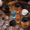 Sumind 40 Pieces Cowboy Cowgirl Party Decorations Supplies Included 20 Pcs Plastic Mini Western Hats Shaped Cup Lids and 20 Pcs 1 oz Miniature Cowboy Boot Shot Shaped Wine Glasses view 4