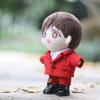 niannyyhouse 20cm Plush Doll Clothes Red Suit Coat Bow Tie White Shirt Pants 8in Soft Stuffed Plush Toys Accessories Dress up (Red, 20cm) view 3