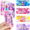Rcanedny 8 Pieces Handheld Water Games Water Toss Ring Game Handheld Water Ring Toy for Kids Party Favors Novelty Water Game Prizes Relaxing view 1