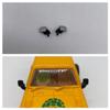 GP45 - Greenhills Black with Silver Wing Mirror Pair for Scalextric Datsun 4x4-1.32 Scale - NEW view 1
