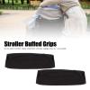 2Pcs Replacement Stroller Handle, Stroller Buffed Grips Replacement, Stroller Armrest Protector Handle Cover view 3