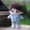 niannyyhouse 15cm Plush Doll Clothes Blue Suit Coat Tie White Shirt Pants 6in Soft Stuffed Plush Toys Accessories Dress up (Light Blue, 15cm) view 2