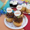 Clemson University Secondary Logo Cupcake Picks Toppers Decoration Set of 6 view 4