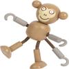 Wooden Bending Dolls Pirate view 3
