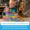 Fat Brain Toys Trestle Tracks Pro Marble Run Set, 274-Piece Modular Marble Track, STEM Toys for Kids, Fun Science Kits for Girl and Boy Ages 8-13+ view 3