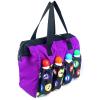 Bingo Dauber Bags with 8 Pockets Large Capacity Travel Carrying Case with Zipper/Makeup Bag/Casino Game Lovers Christmas Gift for Women/Mom (Purple) view 1