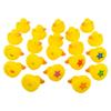 Duck Toy Matching Game, Duckies for Kids, Bath Birthday Gifts Baby Showers Classroom Incentives, Summer Beach and Pool Activity, 2.5" Inches (20-Pack) (Rubber Duckies) view 1