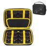 MGZNMTY Portable Storage Case for Teck Deck Ultra DLX Finger Skateboards, Fingerboard Carrying Case Compatible with 16 PCS Tech Deck Fingerboard (Large, Black) view 1