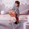Foldable Baby Doll High Chair, Baby Doll Accessories, Dolls & Accessories Highchair Stuff for 18 Inch Doll, Doll High Chair Toy Set for Toddlers 3 Year Old Girls, 5+ Year Old Girl Doll Furniture Toys view 2