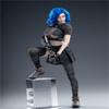 1/6 Scale Female Clothes,Armed Girl Series Camo T-Shirt Pleated Skirt Leggings Costume Outfit Clothing for 12inch Female PH TBL JO Action Figure (Black) view 4