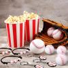 Nosiny 108 Pcs Baseball Party Favors Bulk Baseball Keychain Gifts Stress Balls Charm Bracelets 36 Pieces Each for Team Birthday Party Supplies view 3