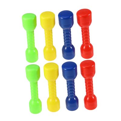 8 Pcs 4 Toys for Toddlers Dumbells Kids Dumbbells Small Dumbbells Instrument Golf Shoe Spike Wrench Mini Toy Outdoor Games Accessories for Kids Barbell Sports Child