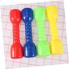 8 Pcs 4 Toys for Toddlers Dumbells Kids Dumbbells Small Dumbbells Instrument Golf Shoe Spike Wrench Mini Toy Outdoor Games Accessories for Kids Barbell Sports Child view 2