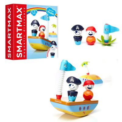 SmartMax My First Pirates Magnetic Building Toy STEM Learning Set Ages 1-5