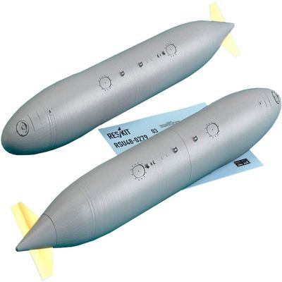 Sprue Brothers ResKit 1:48 230-Gallon Fuel Tanks (AFMS) for AH-64 MH-60L UH-60A HH-60, RESRSU480279U