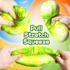 Giant Dough Balls Fidget Toy - Stretchy Jumbo Stress Balls for Kids and Adults - Pull and Squeeze Sensory Ball Squishy Toys, 2025 Novelty Stress Relief Balls for ADHD, ADD, Autism (Green) view 3