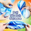 Giant Stress Balls for Kids and Adults - Jumbo Dough Balls Squishy Fidget Toy - Pull, Stretch and Squeeze Stress Ball Squishy Toys, Soft Dough Ball for Relax, Focus, Anxiety Relief (Blue) view 3