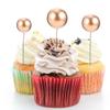 100pcs Cake Picks Cupcake Balls Inserts Baking Decoration Wedding Anniversary Birthday Party Baby Shower view 1
