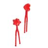 OFFSCH 2pcs Cartoon Design Maker Clamp Toys for Outdoor Fun Heart-Shaped Snow Clip Tool to Use for Boys and Girls Compact and Convenient for Snowy Days view 1