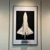 iLuane Display Wallboard for10283 Building Set, Adult Spaceship Collectibles Wall Mount, Home or Office Dcor (No Car Included) view 1