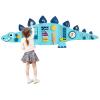 Beright Dinosaur Activity Wall Busy Board Panels, Montessori Sensory Toys, Toddler Learning Activity Center, Perfect for Toddler Playroom & Children's Daycare, Blue view 1