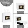 Sumerk 24 Pcs Cheers to 20 Stickers for Envelopes, Bag Seals, Water Bottle Labels & Party Favors view 4