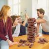 Canuan Wooden Tumbling Tower, 54PCS Blocks Stacking Games for Party, Camping, Outdoor Games for Kids Adult and Families, Classic Stacking Tower Montessori Toys Tabletop Games with Storage Box view 2