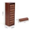 Canuan Wooden Tumbling Tower, 54PCS Blocks Stacking Games for Party, Camping, Outdoor Games for Kids Adult and Families, Classic Stacking Tower Montessori Toys Tabletop Games with Storage Box view 3