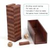 Canuan Wooden Tumbling Tower, 54PCS Blocks Stacking Games for Party, Camping, Outdoor Games for Kids Adult and Families, Classic Stacking Tower Montessori Toys Tabletop Games with Storage Box view 4