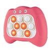 Intoypad Pop The Target! Handheld Speed Push Game Machine: A Fun Multiplayer Game for Family. Sensory Fidget Toy Christmas Toys Gifts for 6 7 8 9 10 11 12 Years Old Kids Road Trip Car Games Kids Pink view 1