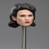 Fremego 1/6 Scale Female Head Sculpt,Female Agent Plastic Hair Head Carved for 12inch PH TBL JO Soldier Action Figure Collection (C) view 3